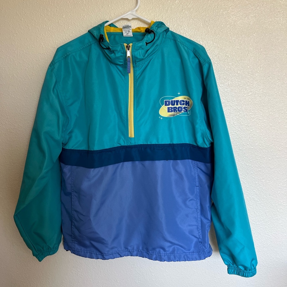 Dutch Bros wind breaker jacket